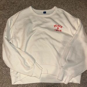 Peace and Love Crewneck